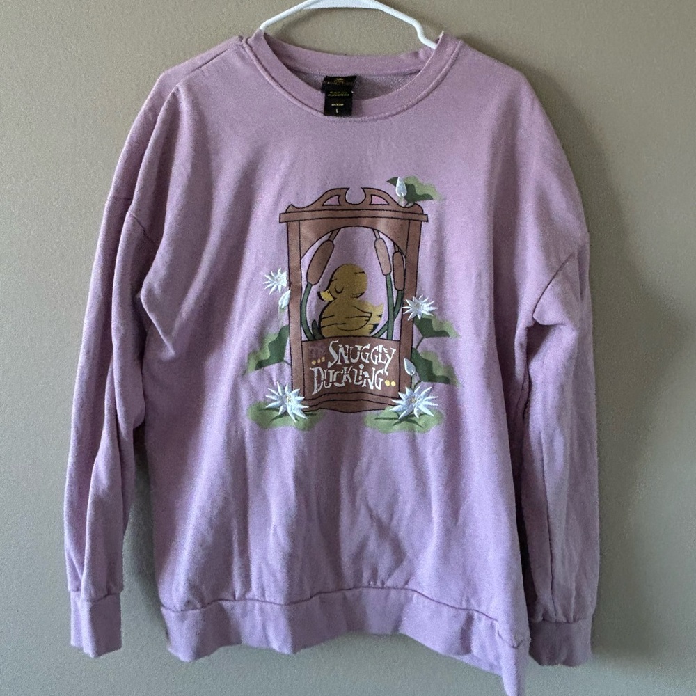 Disney Tangled Snuggly Duckling Sweatshirt from BoxLunch Size L